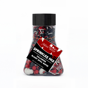 Halloween Bloody Skull Wafer Sprinkles Mix