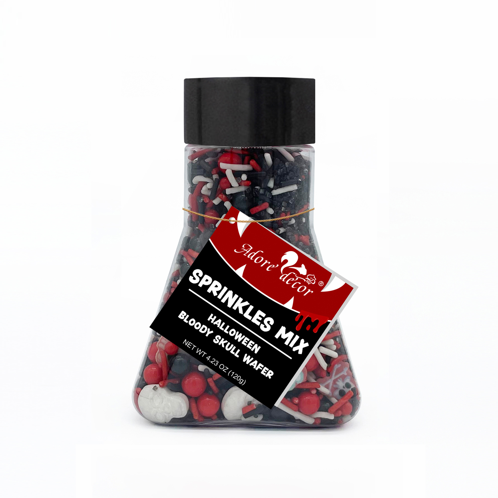 Halloween Bloody Skull Wafer Sprinkles Mix Cake Decoration Candy