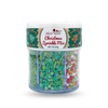 Christmas 6 Cell Jar-Winter Whimsy Sprinkle Mix Edible Cake Decoration Candy 