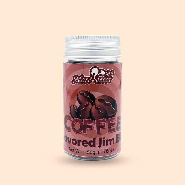 Coffee Flavored Jimmies Sprinkle Edible Cake Decoration Candy