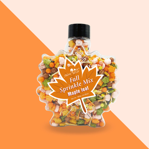 Fall Sprinkle Mix - Maple leaf