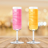 Glitter Fizz Sugar Pink/Gold Drink Cocktail Edible Cake Decoration 