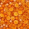 Crunchy Sour Candy Orange Flavour Sprinkle Edible Cake Decoration Candy
