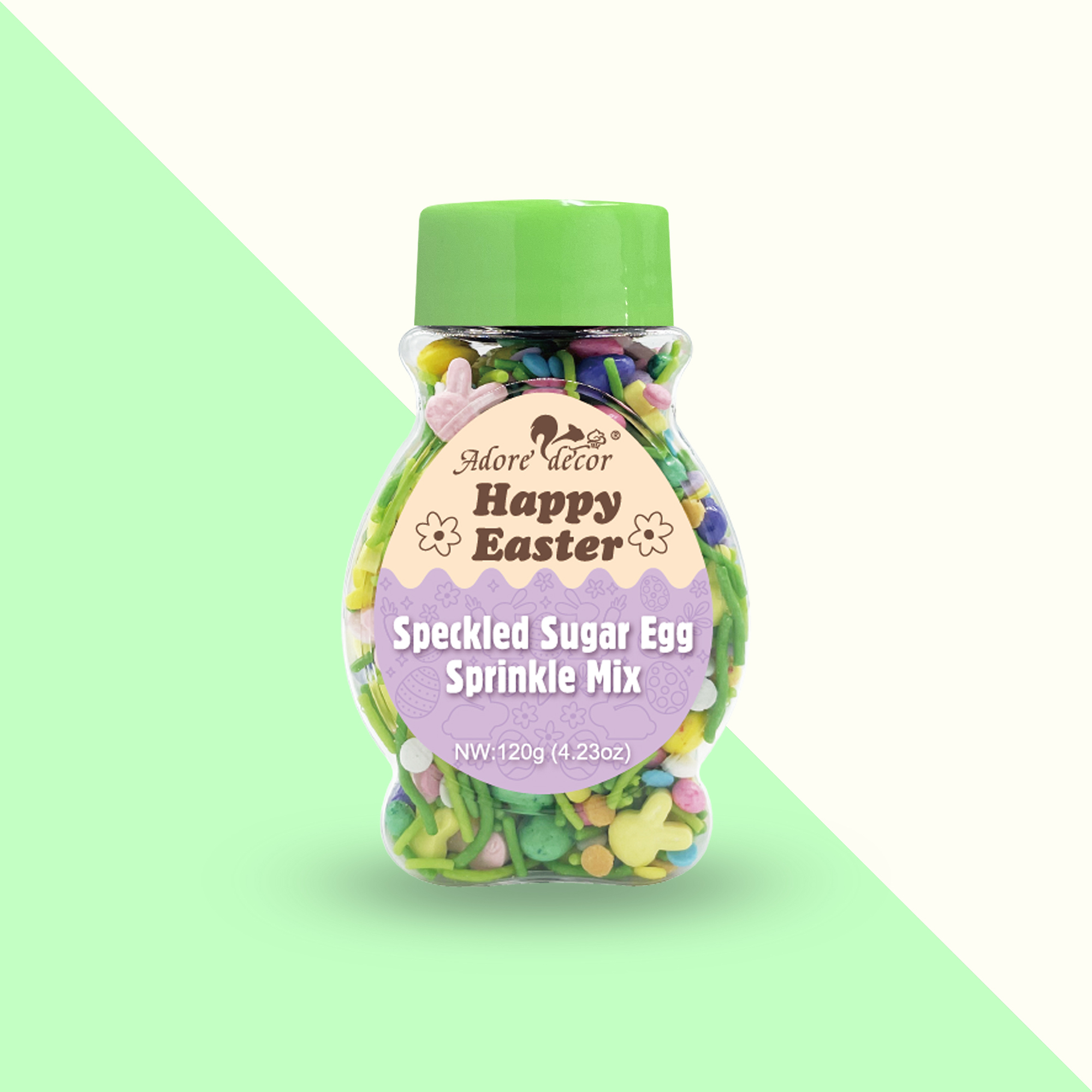 Easter Speckled Sugar Egg Sprinkle Mix Cake Decoration Candy