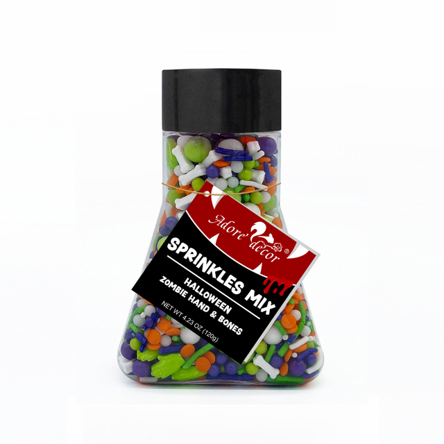 Zombie Hand And Bones Sprinkles Mix