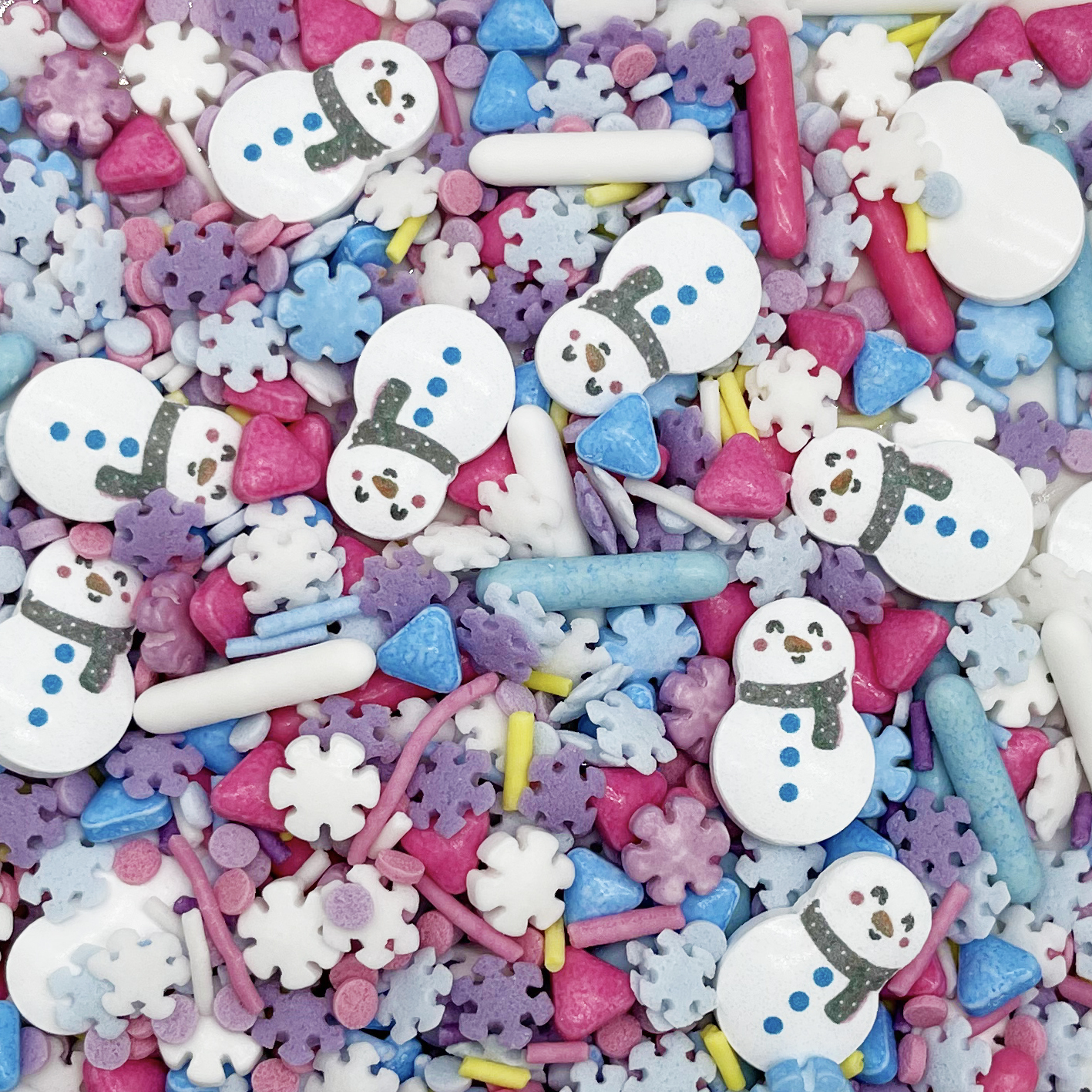 Christmas Frozen Dream Sprinkles Cake Decoration Candy 