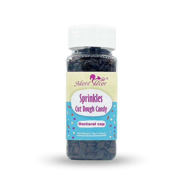 Doctoral Cap Cut Dough Candy Sprinkles Cake Decoration Press Candy 