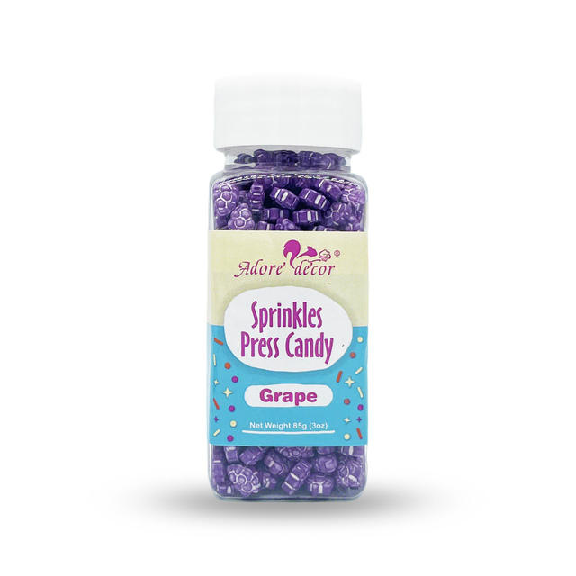 Grape Press Candy Sprinkles Cake Decoration Press Candy 