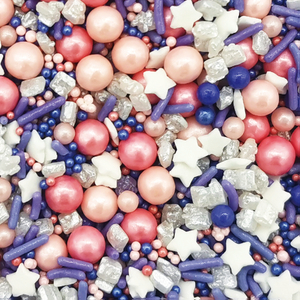 Frosted Berries Sprinkle Mix Edible Cake Decoration Candy