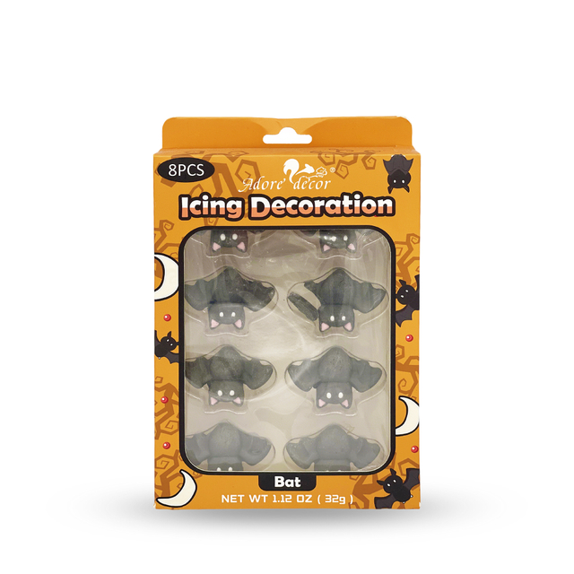 Halloween Bat Icing Decorations Sprinkle Edible Cake Decoration Candy 