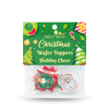 Christmas Holiday Cheer Wafer Toppers Edible Sprinkles Cake Decoration