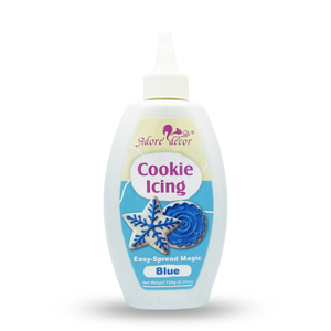 Adore Decor Decorating Cookie Icing Blue 8.04oz