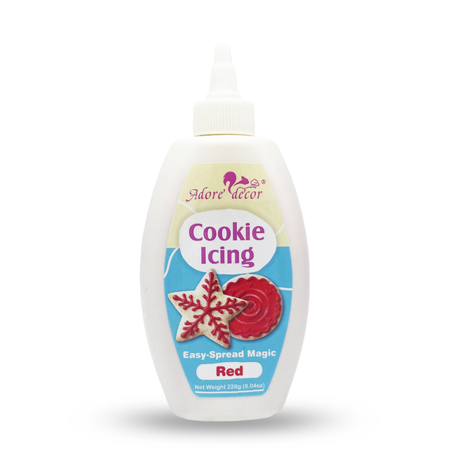 Adore Decor Decorating Cookie Icing Red 8.04oz