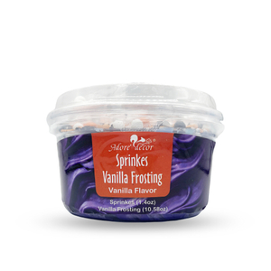 Halloween Adore Decor Sprinkes Vanila Frosting Vanilla Flavor Cake Decoration 