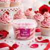 Valentine’s Day Adore Decor Sprinkes Vanila Frosting Vanilla Flavor Cake Decoration 
